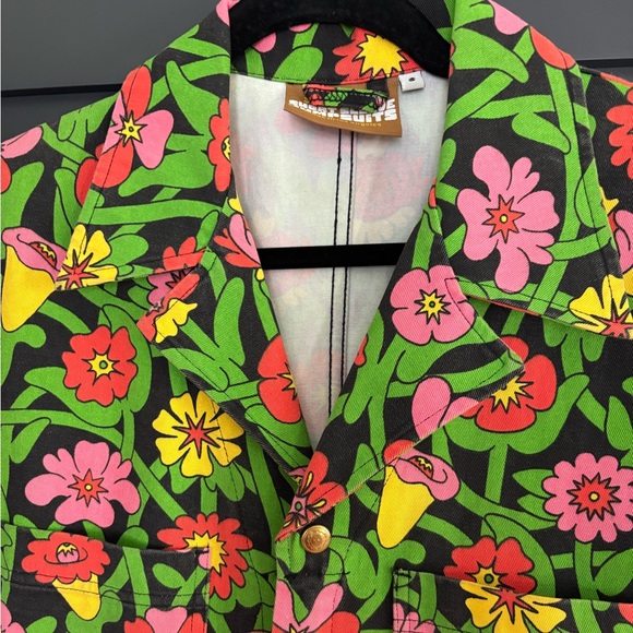 Big Bud Press Floral Tansy Jumpsuit Small RARE - Picture 3 of 3